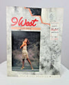 Vintage Pantyhose, Size B, Silky Sheer, Slightly Black, IWest I West 1987 1980s - fazoom